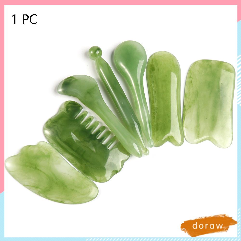 [Hàng mới về] Dụng cụ massage cơ thể phong cách guasha bằng nhựa resin tự nhiên chăm sóc sức khỏe