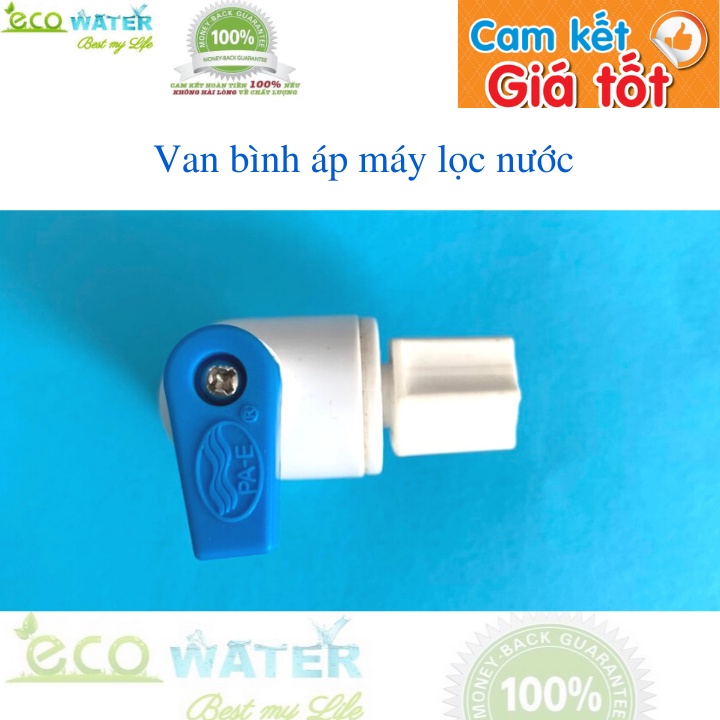 Van bình áp máy lọc nước - Tặng kèm băng tan - Ecovba001