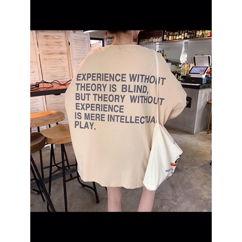 Áo thun TAY DÀI nữ ULZZANG freesize phông form rộng dáng unisex mặc cặp, nhóm, lớp in chữ