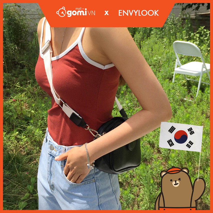 Áo Hai Dây Phối Màu Peak Color ENVYLOOK Peak Colouring Sleeveless GomiMall