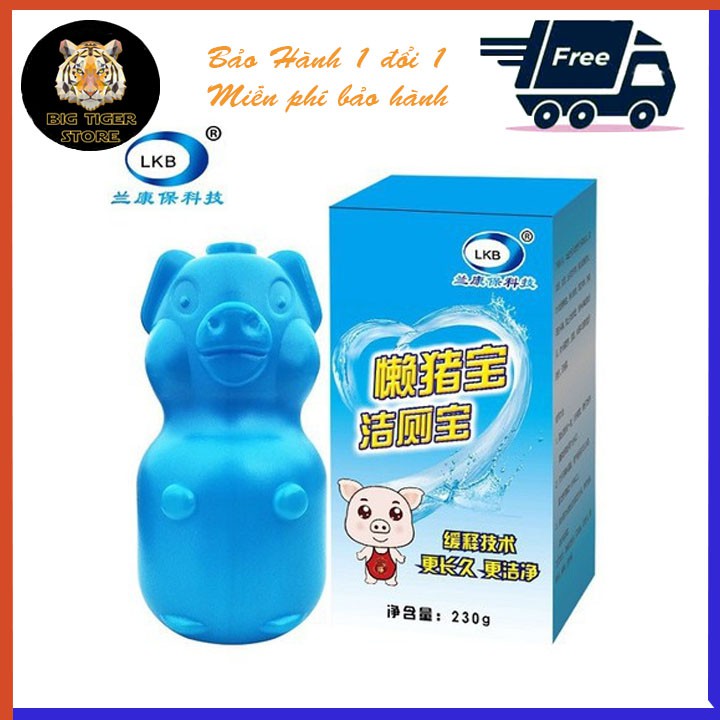 [Free Ship]Lọ Thả Bồn Cầu Hình Lợn Khử Mùi Hôi Diệt Vi Khuẩn Siêu Hiệu Quả