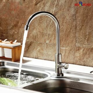 Vòi rửa chén inox sus304 lạnh