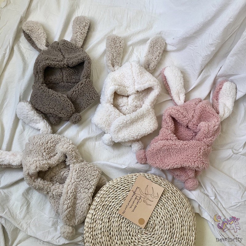 Nón trùm đầu tích hợp Khăn choàng cổ 2 trong 1 dành cho bé