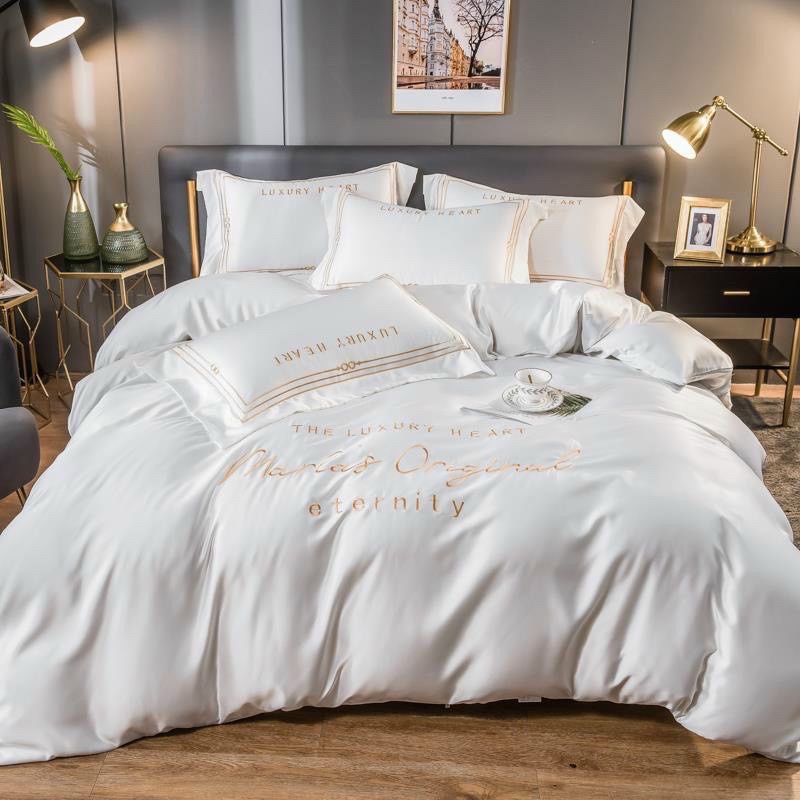 Set Chăn Ga Gối Lụa Marlas_Hàng Cao Cấp Nhập Khẩu Nguyên Tem Mác Túi