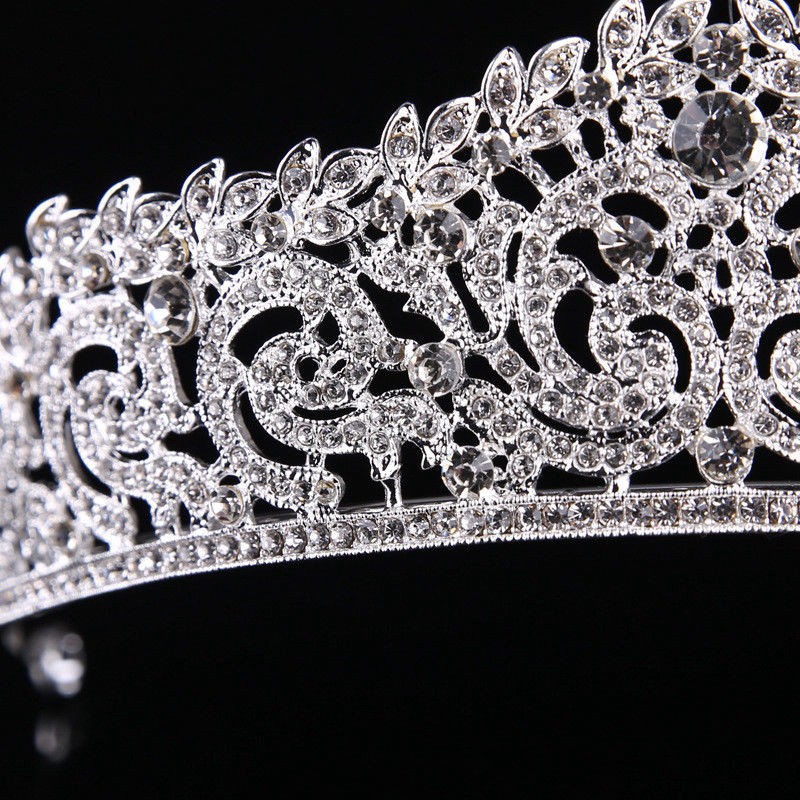 Vương miện pha lê hóa thân công chúa dịp đám cưới tiệc tùng prom