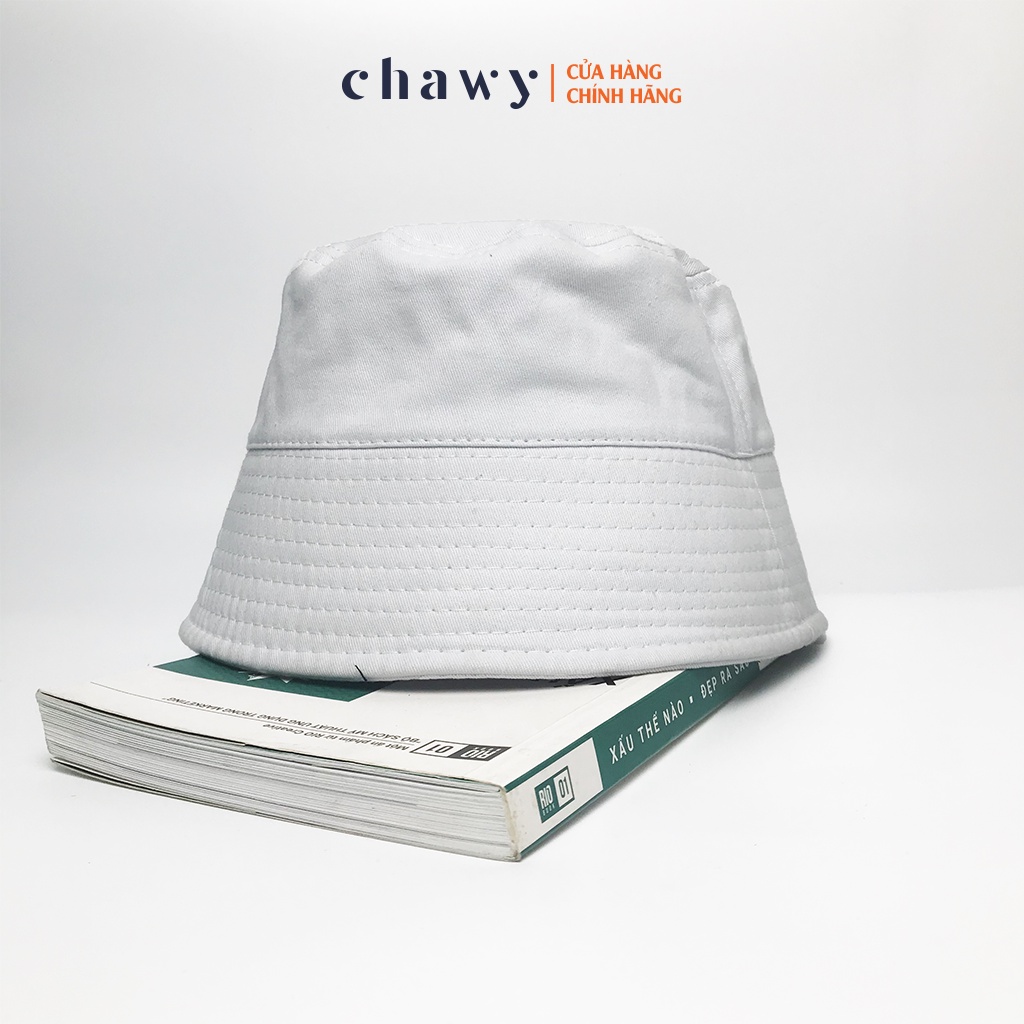 Nón bucket trơn nữ nam, mũ bucket vành tròn cụp phong cách Ulzzang nhiều màu chawystore