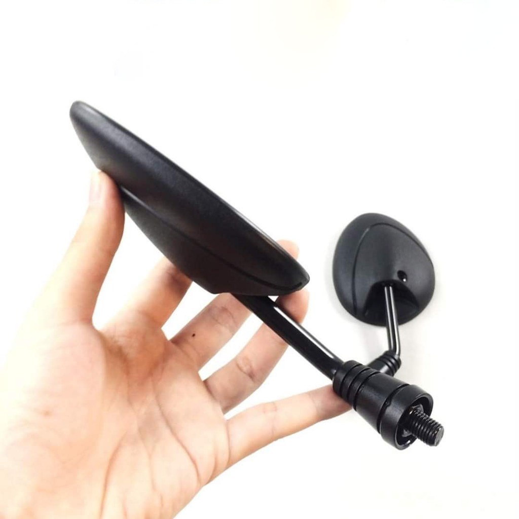 Gương tai meo, tai thỏ xe máy kiếng nhỏ gọn, chân ngắn Chân 10 xuôi, Chân 8 Xuôi