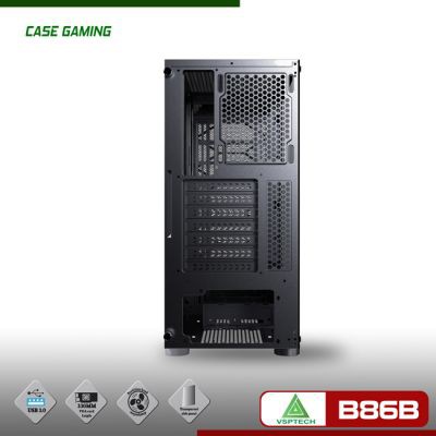 Case VSPTECH Gaming B86 - Mặt Lưới - Kính Cường Lực