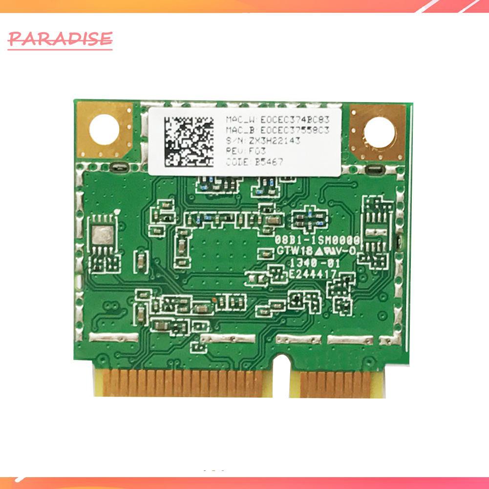 Bộ Chuyển Đổi Mạng Không Dây Mini Pci-E 1 300mbps 2.4g / 5g Bluetooth 4.0 Thẻ | BigBuy360 - bigbuy360.vn
