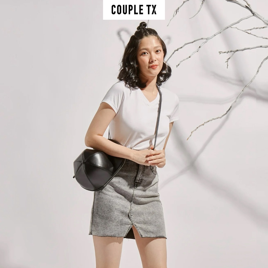 Chân váy jean chữ A ngắn Couple TX tưa lai WSK 4018