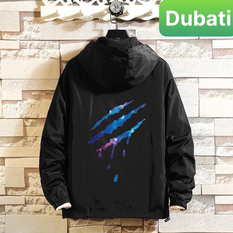 ÁO KHOÁC DÙ NHẸ BOMBER NAM NỮ ĐEN CÀO PHẢN QUANG  ĐA NĂNG 2 LỚP CHỐNG NẮNG 2 TÚI CÓ DÂY KÉO HOT 2023 - DUBATI FASHION