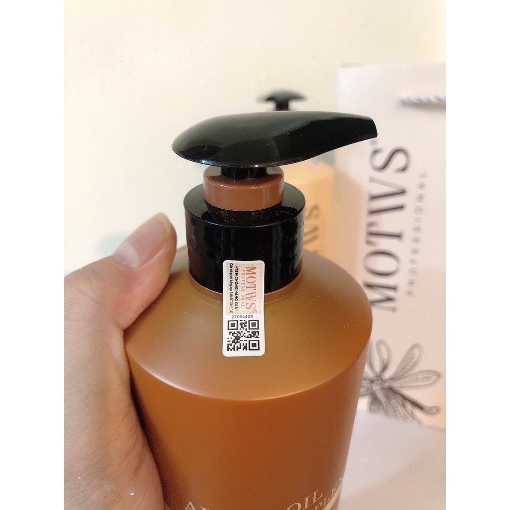 BỘ DẦU GỘI/XẢ THẢO DƯỢC CHỐNG RỤNG TÓC MOTWS HƯƠNG CAFE CHAI 800ML