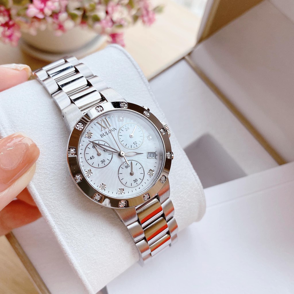 Đồng hồ nữ cao cấp Bulova 96R202