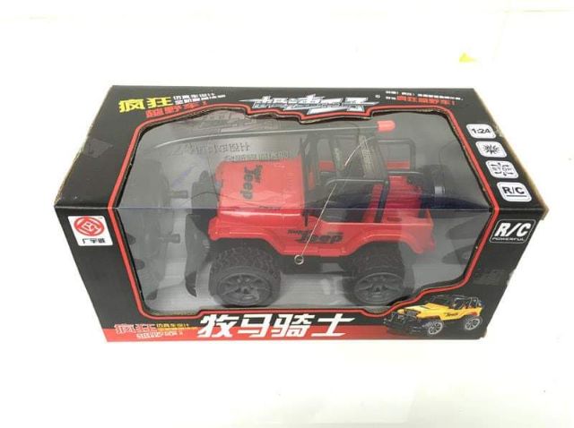 Xe jeep địa hình đồ chơi điều khiển từ xa cho bé