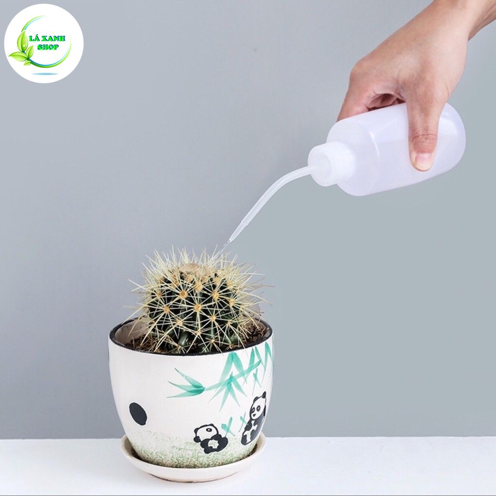 BÌNH NHỰA TƯỚI CÂY 250ML- 500ML DÙNG CHO SEN ĐÁ, XƯƠNG RỒNG, CÂY KIỂNG