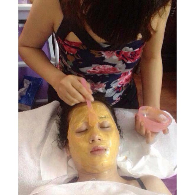 Bột Mặt Nạ Collagen Vàng Nano Hồng Sâm - Thẩm Mỹ Huyền Trang NANOCEE