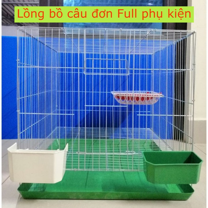 [Mã PET50 giảm 10% - tối đa 50K đơn 250K] LỒNG NUÔI BỒ CÂU FULL PHỤ KIỆN LOẠI LỒNG BỒ CÂU-PHỤ KIỆN NUÔI CHIM CẢNH GIÁ RẺ