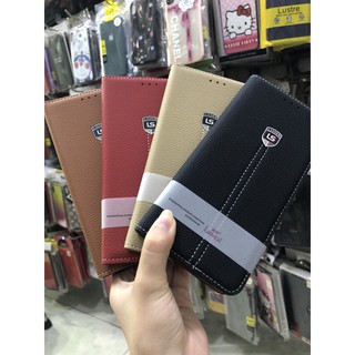 Samsung a12 bao da gập cao cấp