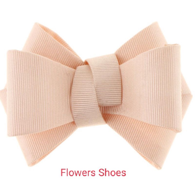 1 kẹp nơ ruy băng buộc trang trí giày