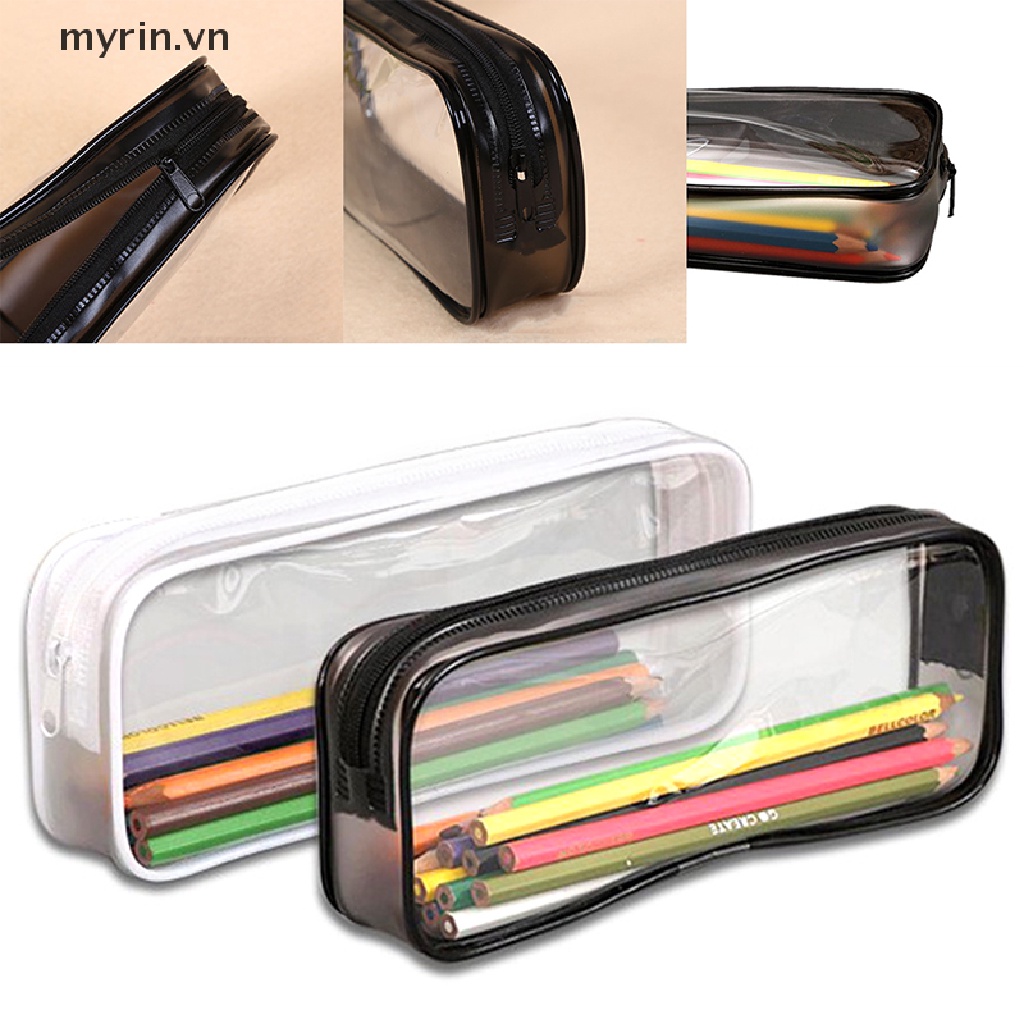 Túi Đựng Bút Bằng Nhựa Pvc Mềm Trong Suốt
