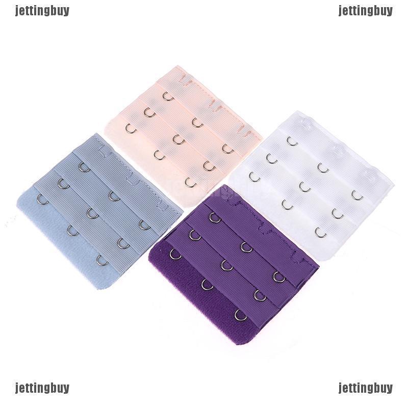 JETTING Set 10 miếng móc nới áo ngực thiết kế 3 hàng móc