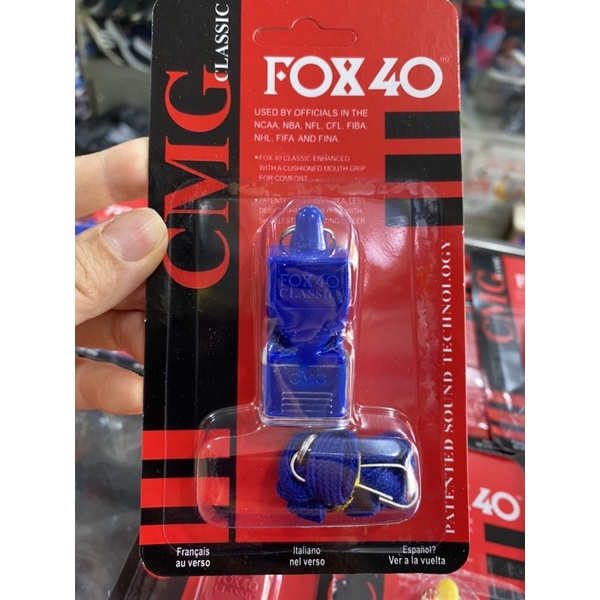 CÒI TRỌNG TÀI FOX 40 hàng cao cấp