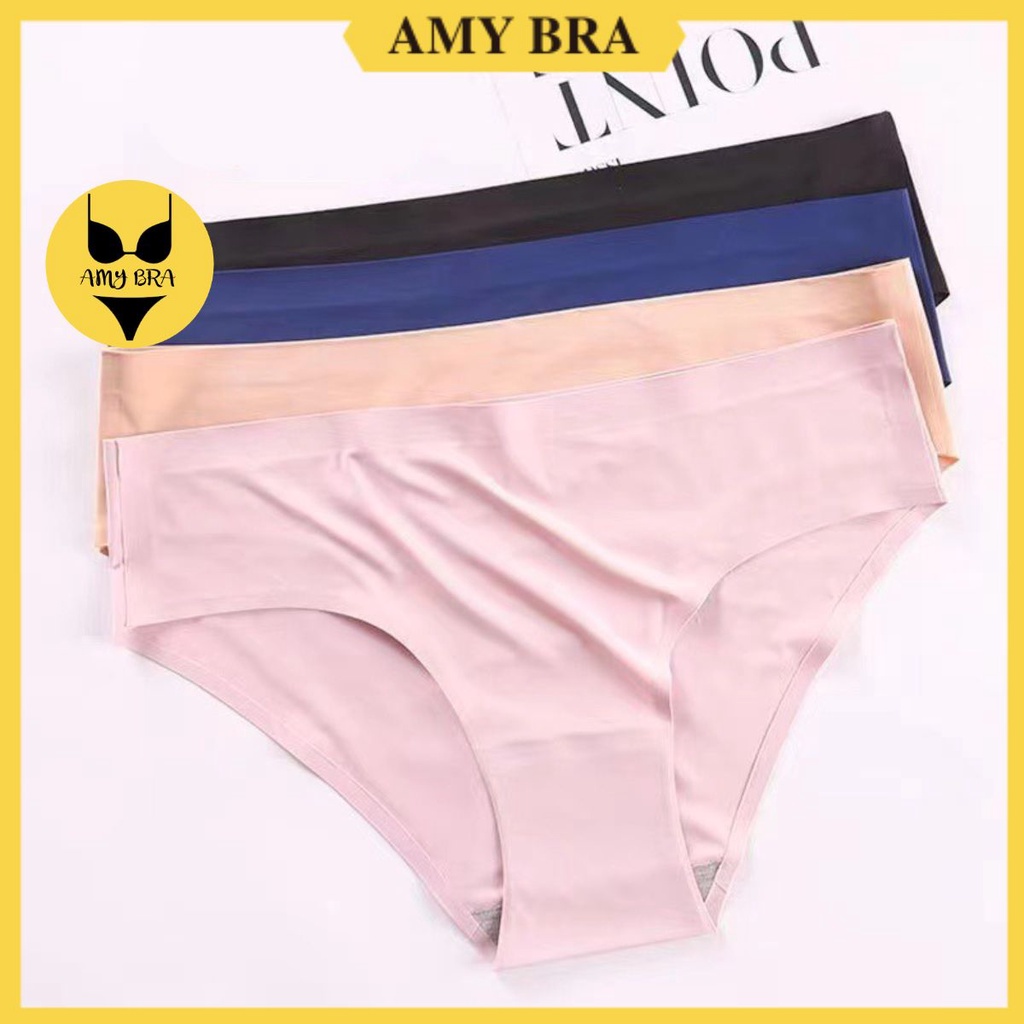 Quần Lót Nữ - Quần Lót Su Đáy May Không Cộm Thoáng Khí AMYBRA L713