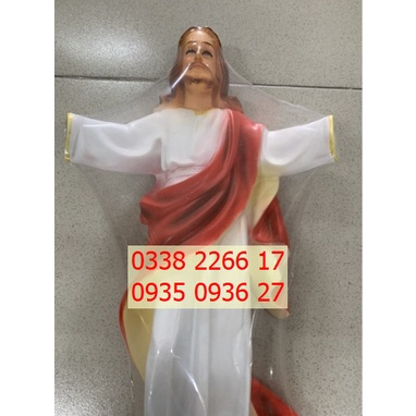 425, Tượng công giáo - Chúa phục sinh 50cm