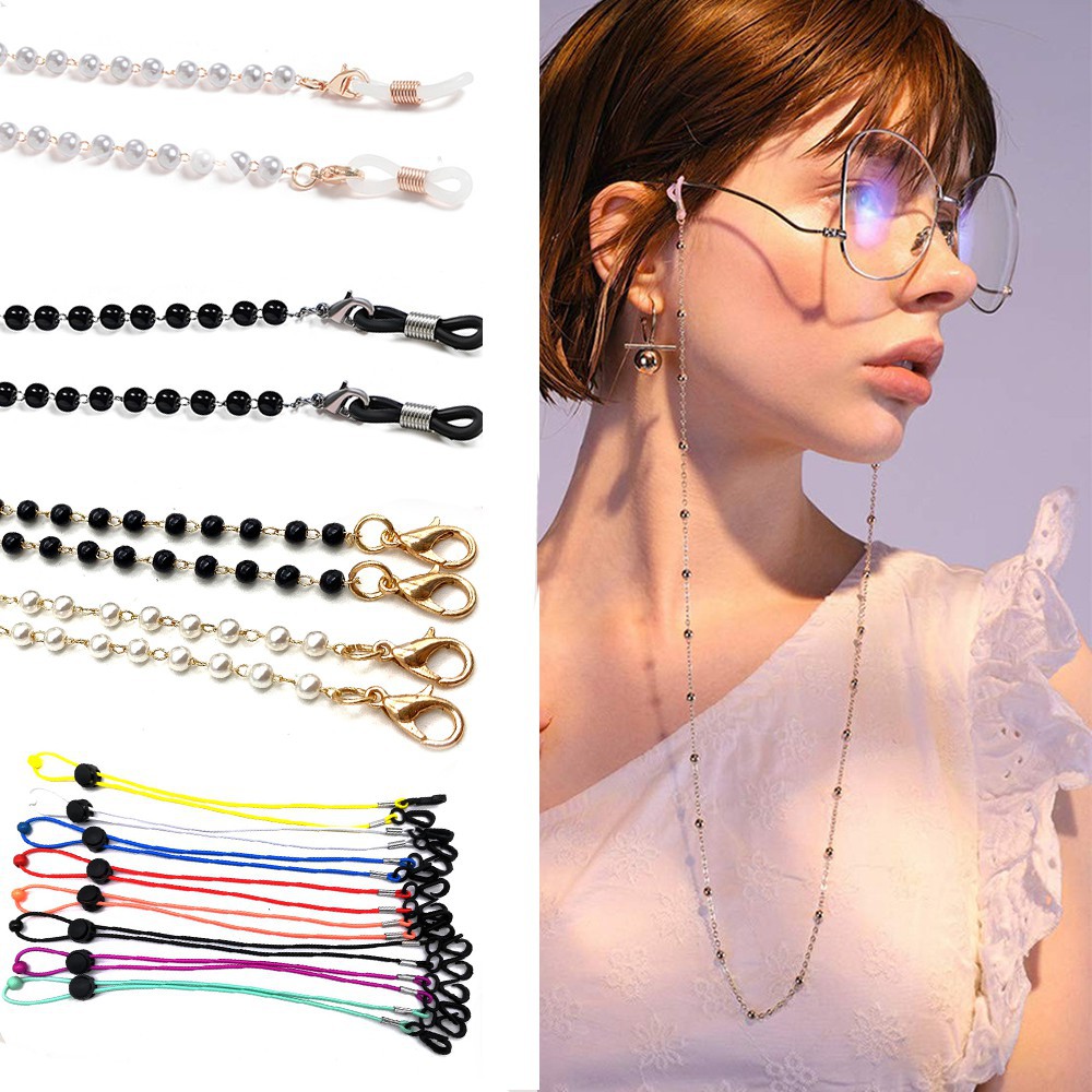 [Hàng mới về] Dây Đeo Hợp Kim Giúp Chống Thất Lạc Khẩu Trang Phong Cách Hàn Quốc | BigBuy360 - bigbuy360.vn