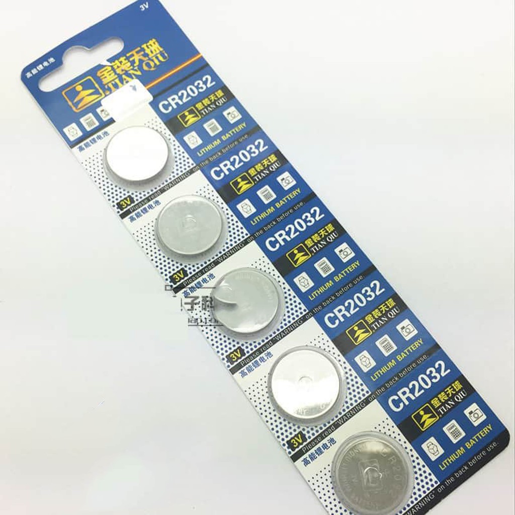 Pin Cmos Lithium CR2032 vỉ 5 viên