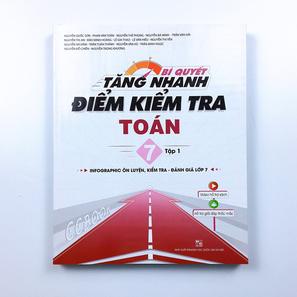 Sách Bí quyết tăng nhanh điểm kiểm tra Toán 7 tập 1