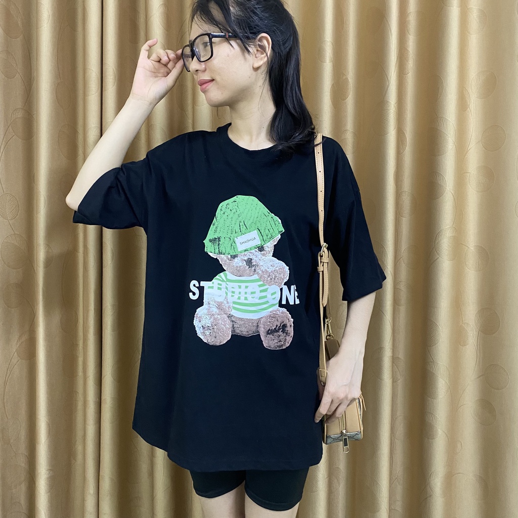 Áo Phông Thun 3158 Tay Lỡ Form Rộng Nam Nữ Unisex Chất Liệu Cotton 100% Mùa Hè Mát Mẻ | BigBuy360 - bigbuy360.vn