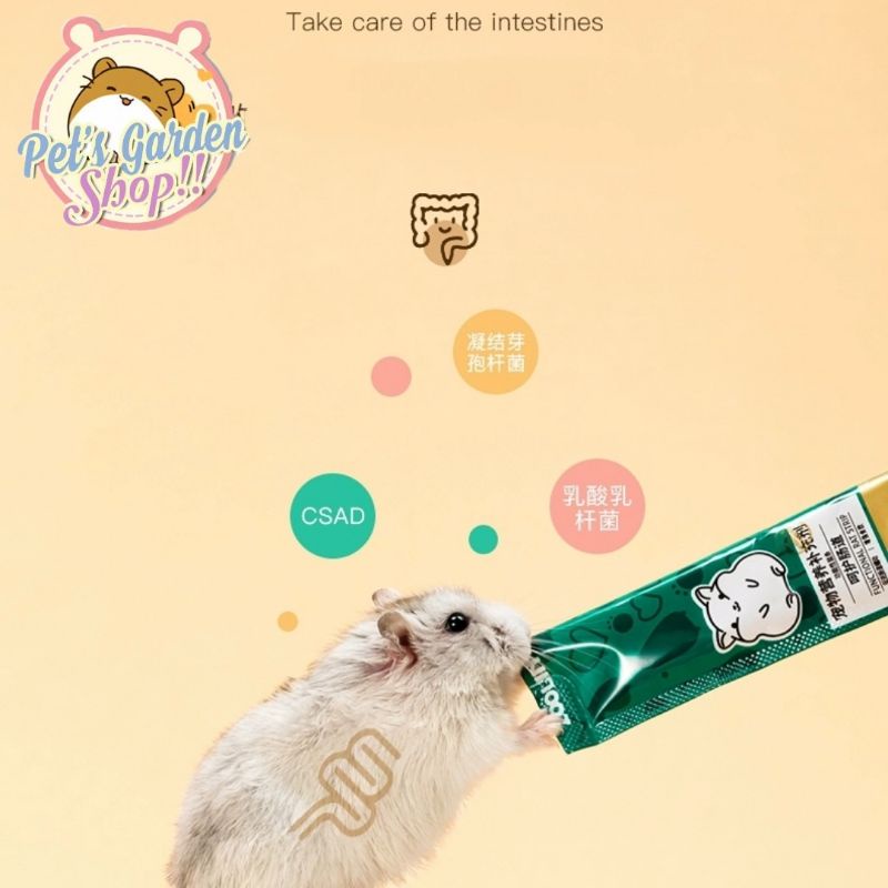 Gel dinh dưỡng, đẹp lông Zoolin cho hamster