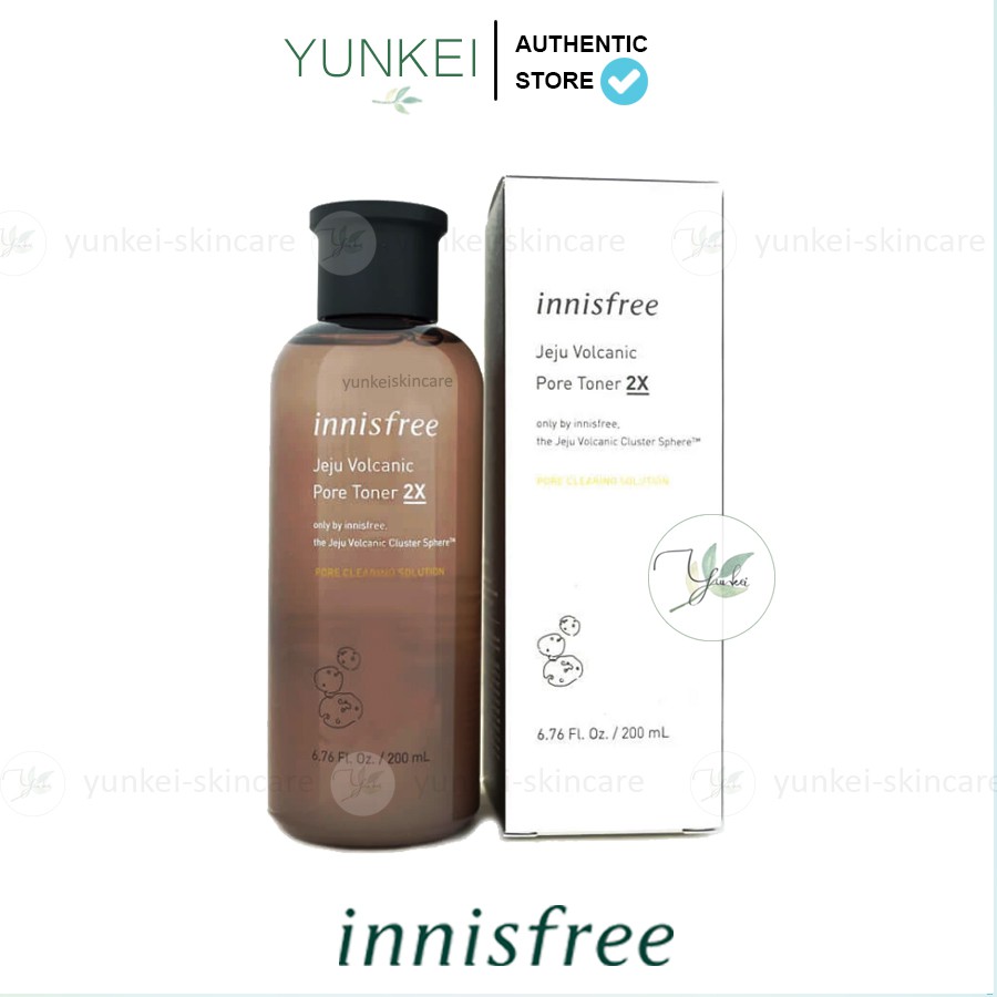 Nước hoa hồng Innisfree Jeju Volcanic Pore Toner 2X 200ml