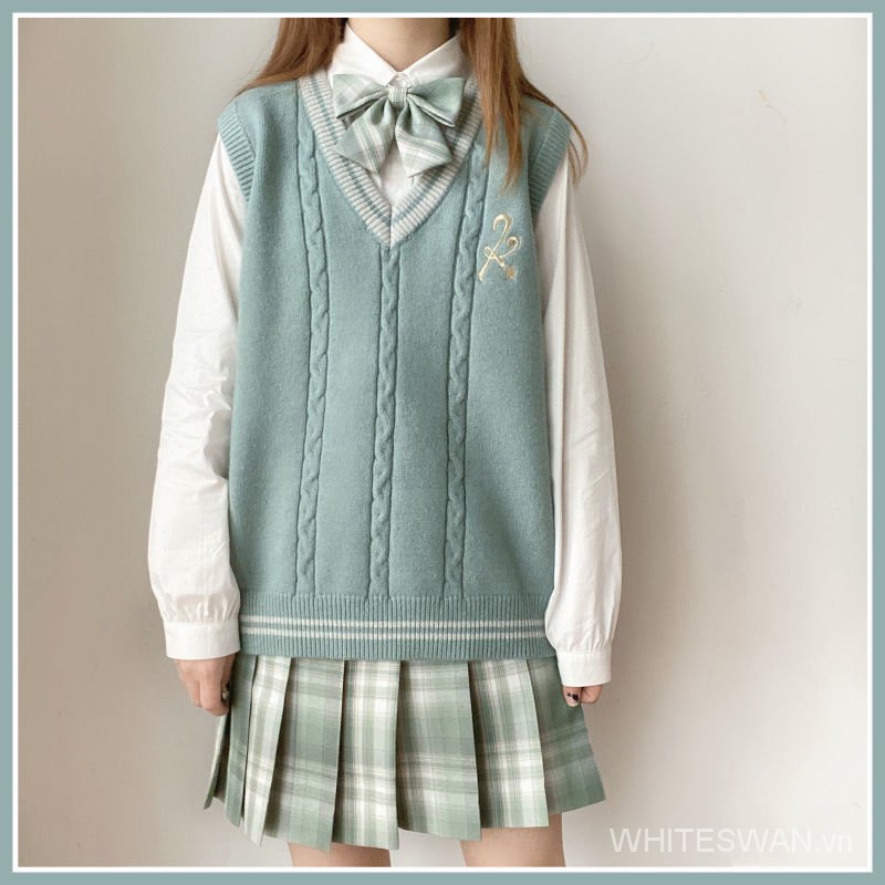 Áo Len Nữ Cộc Tay Cổ Tròn Thời Trang Hàn 4 Màu | BigBuy360 - bigbuy360.vn