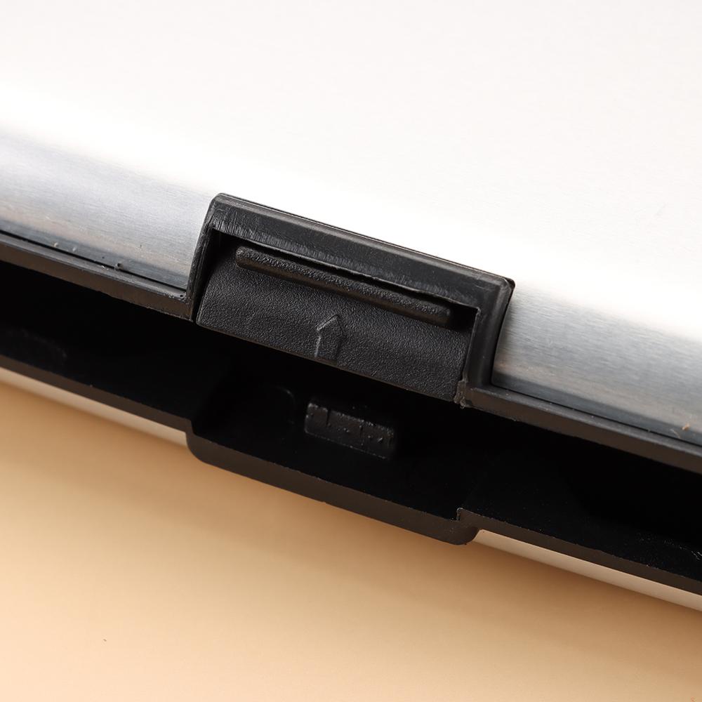 Ví Đựng Thẻ Tín Dụng Bằng Nhôm RFID Chống Trộm Cho Nam Và Nữ Ốp