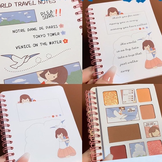 Bảng Phấn Mắt 6 Màu Maffick Note Book | BigBuy360 - bigbuy360.vn