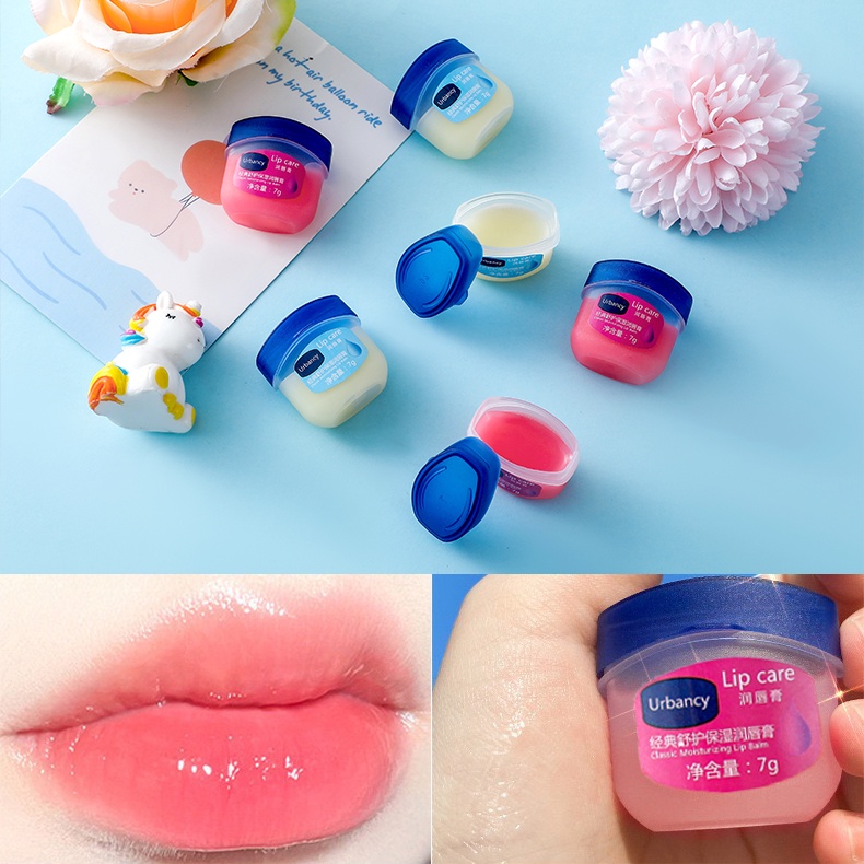 Urbancy Sáp Dưỡng Môi 7g Chống Nứt Nẻ Giữ Ẩm An Toàn Cho Da Khô Và Lâu Trôi VASELINE