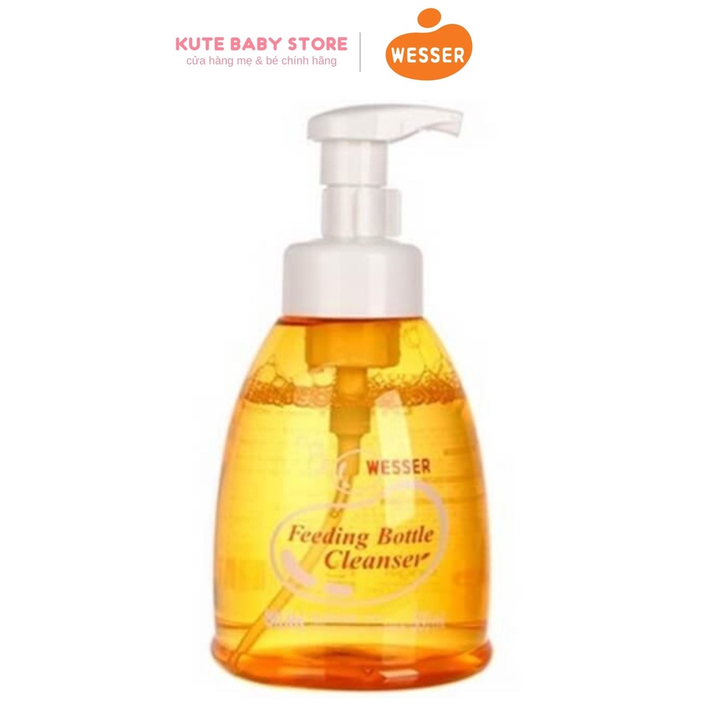 Nước rửa bình sữa Wesser chai 500ml