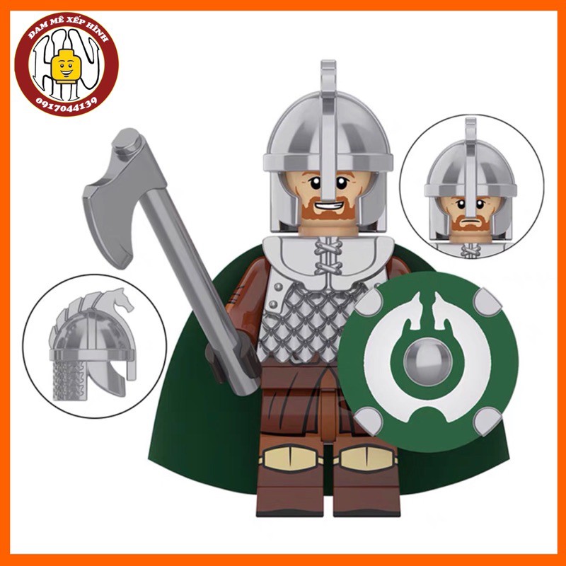 Fullset 8mini - Rohan ( Trung cổ ) - Lord of the Rings - Hàng chuẩn đẹp - Hàng cao cấp - KT1046 ( Koruit ) !