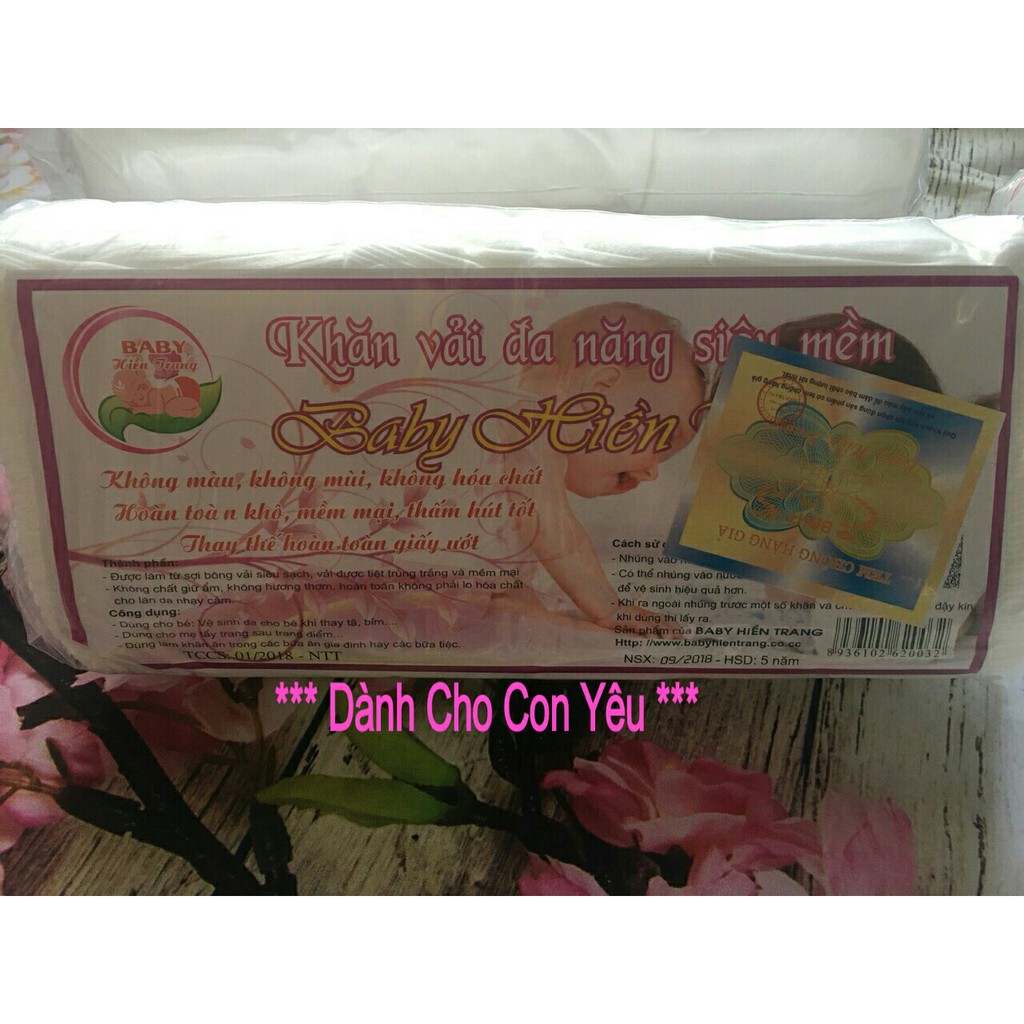 Khăn vải khô đa năng cho bé