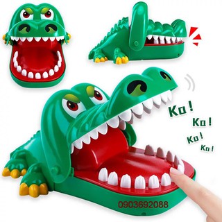 [HCM] Board Game - Trò Chơi Khám Răng Cá Sấu Vui Nhộn Cho Bé Size Lớn 22 x 14.5 x 11cm