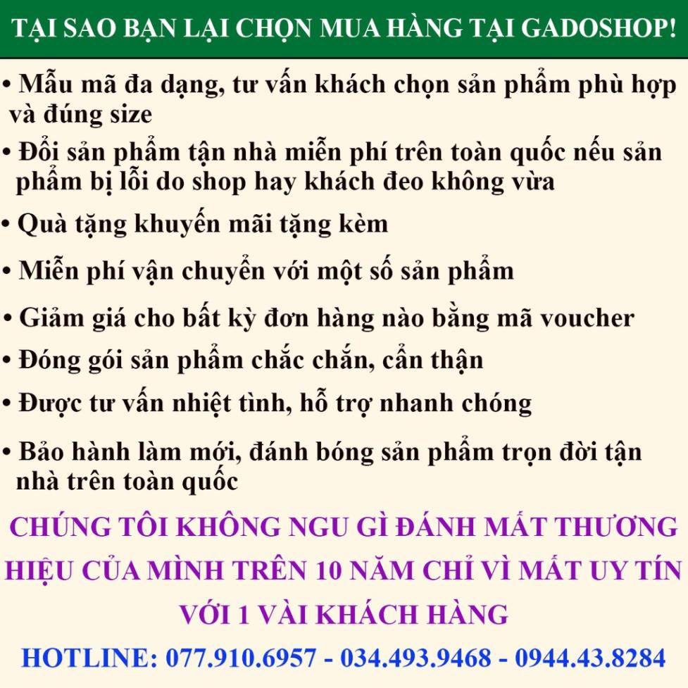 GADO Nhẫn GADO mạ vàng tây nữ hình viên kim cương đính đá sáng lung linh xinh đẹp ...