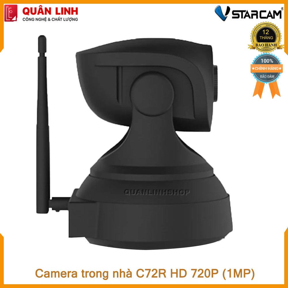 Camera giám sát Wifi IP hồng ngoại ban đêm Vstarcam C72R HD 720P (1MP)