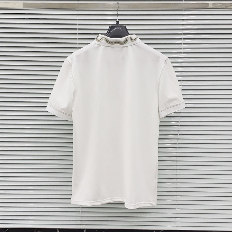 Áo Polo Nam Cổ Thêu Rắn Ong Chất Cotton Cá Sấu Cao Cấp PL06P