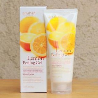 Gel tẩy tế bào chết Peeling Gel Arrahan Hàn Quốc - Tẩy da chết tinh chất chanh, táo, măng cụt, cà chua