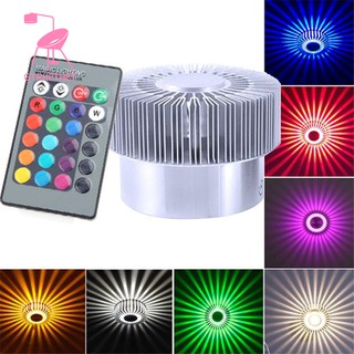 Đèn LED gắn tường hình hoa hướng dương nhiều màu sắc dùng trang trí nhà cửa
