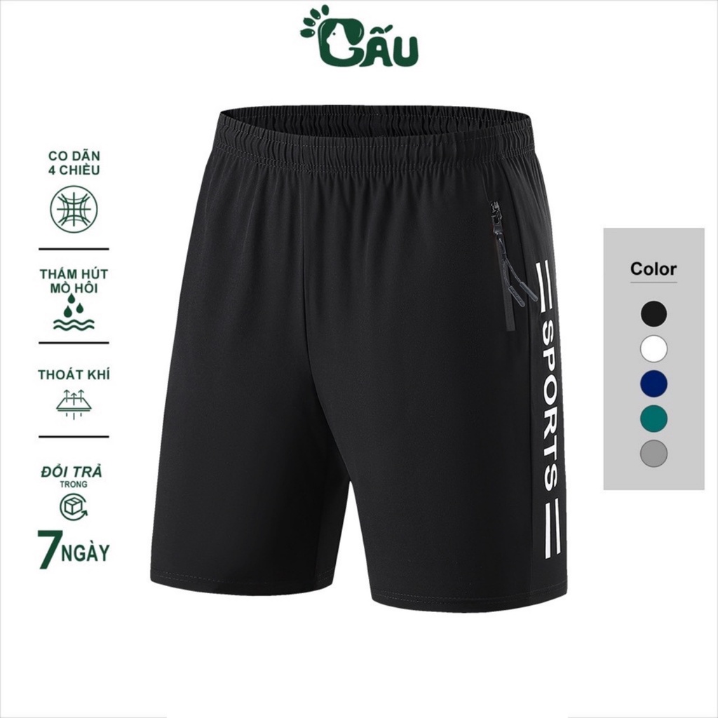 Quần thể thao Gấu 194 vải thun lạnh co dãn 4 chiều, phong cách thể thao - gym - bóng đá, from slim fit - Sport