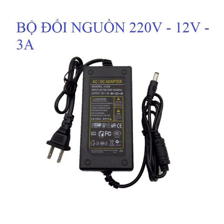 Bộ chuyển đồi nguồn điện 220V sang 12V-3A