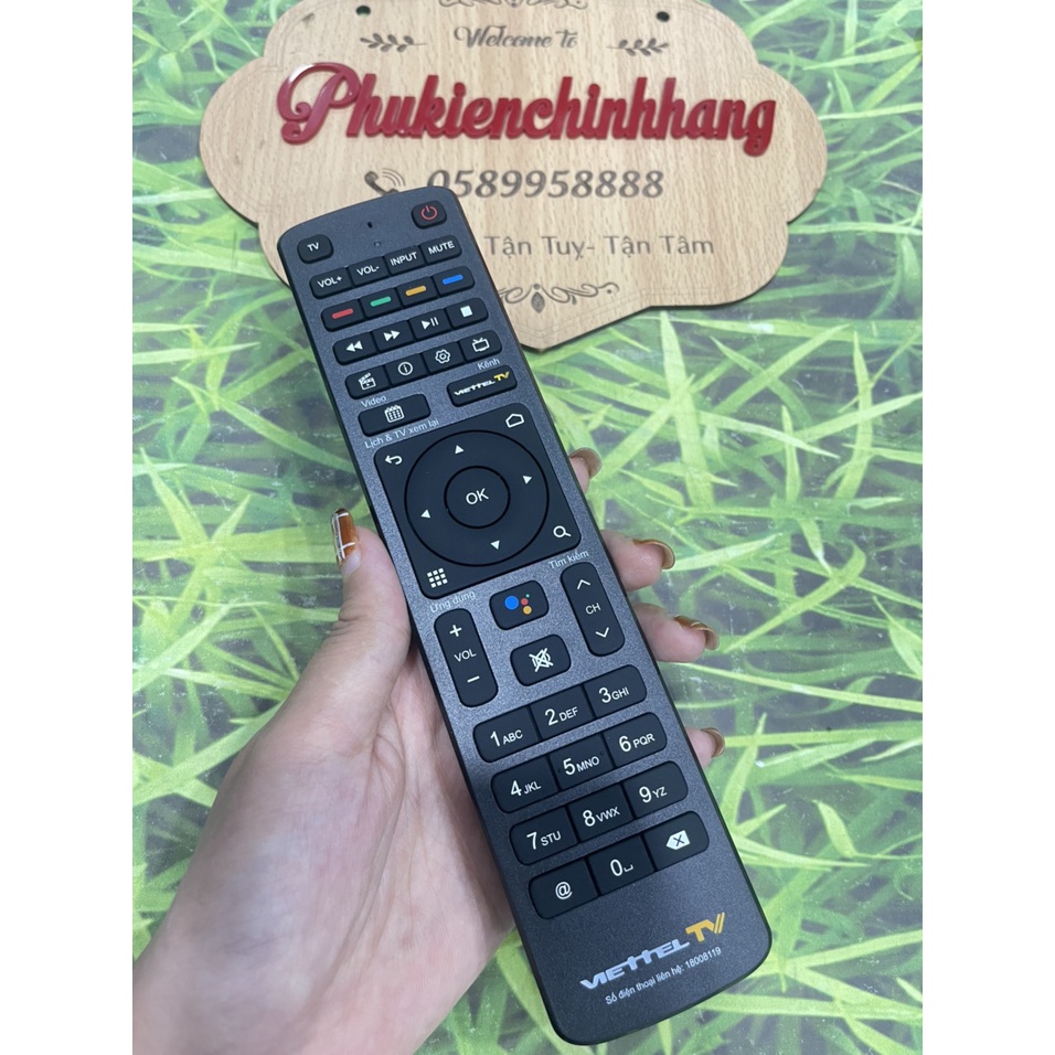 [Giọng nói] Remote đầu thu VIETTEL có tính năng giọng nói